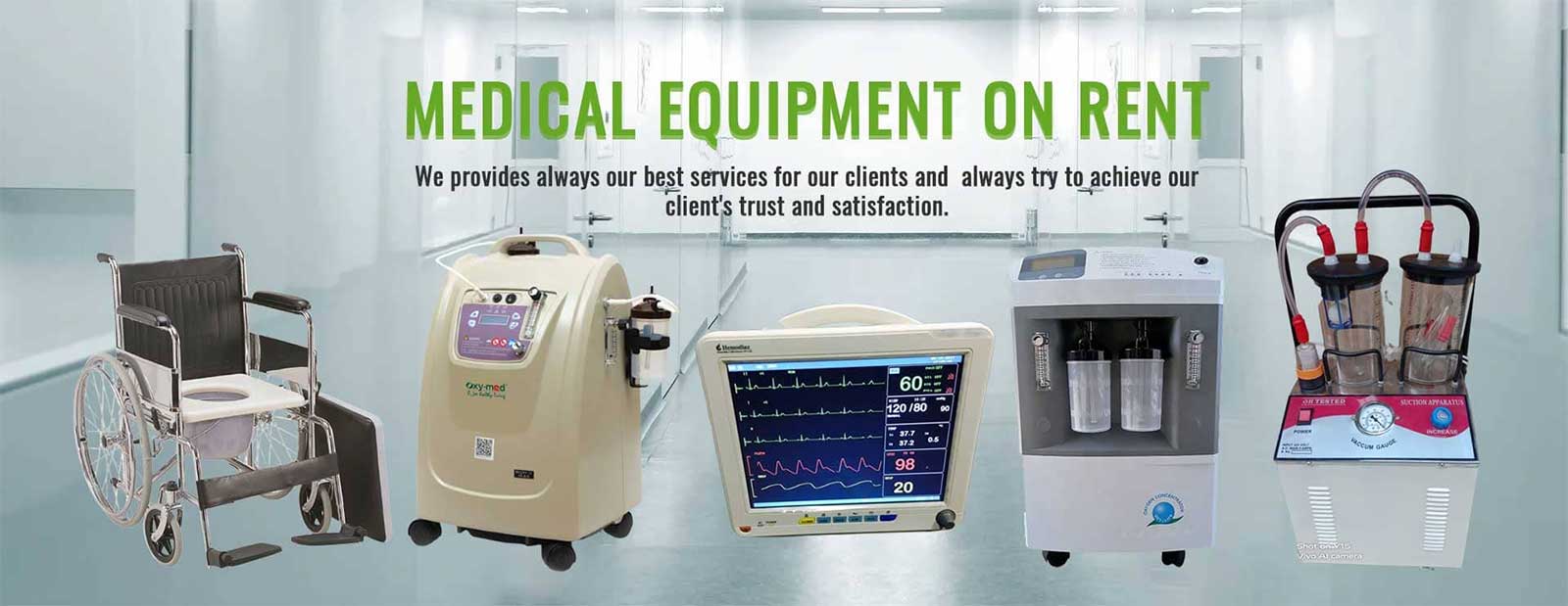 Medical Equipment on Rent in Dwarka